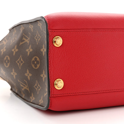 Louis Vuitton Calfskin Monogram On My Side Pirate Red 8 of 12