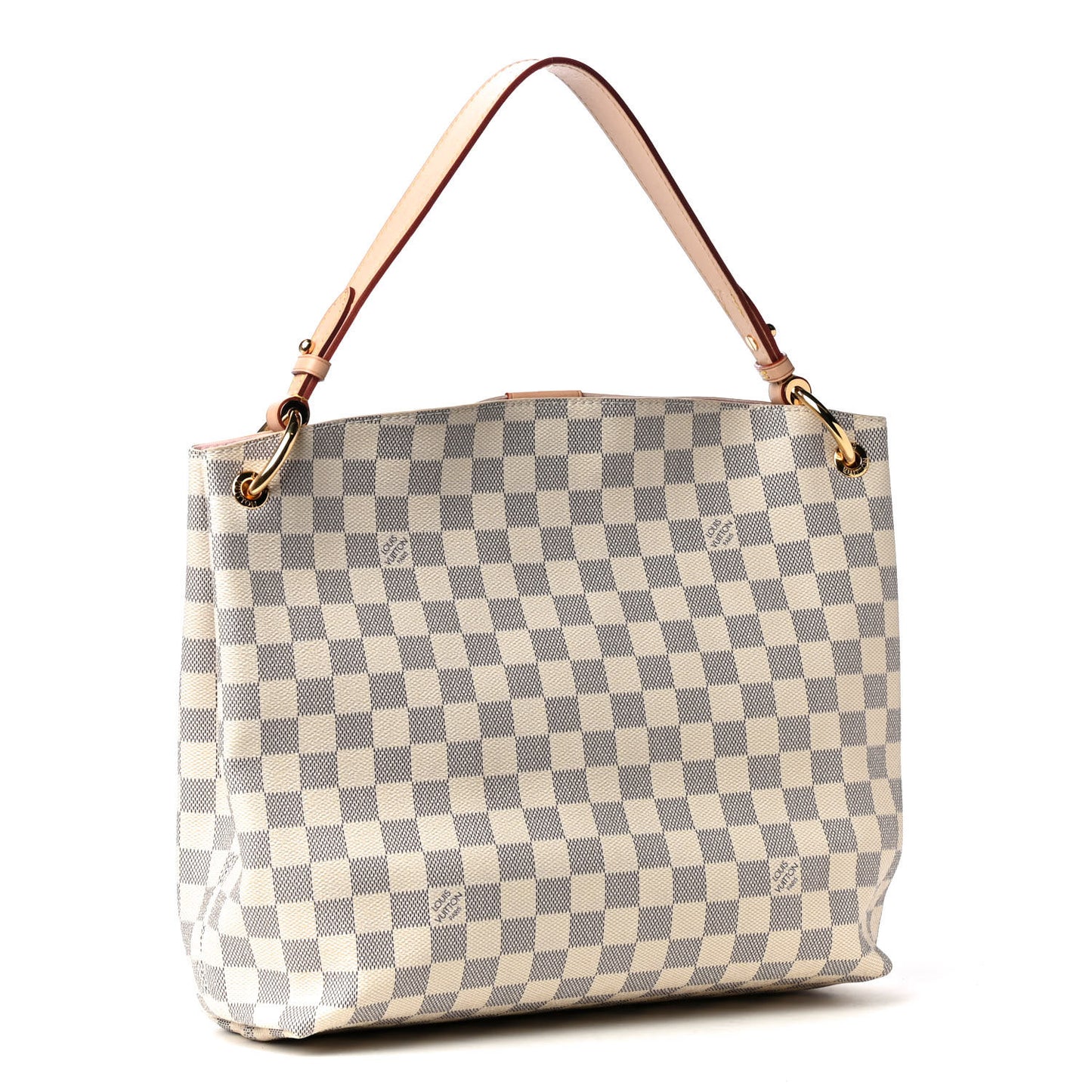 Damier Azur Graceful PM Rose Ballerine