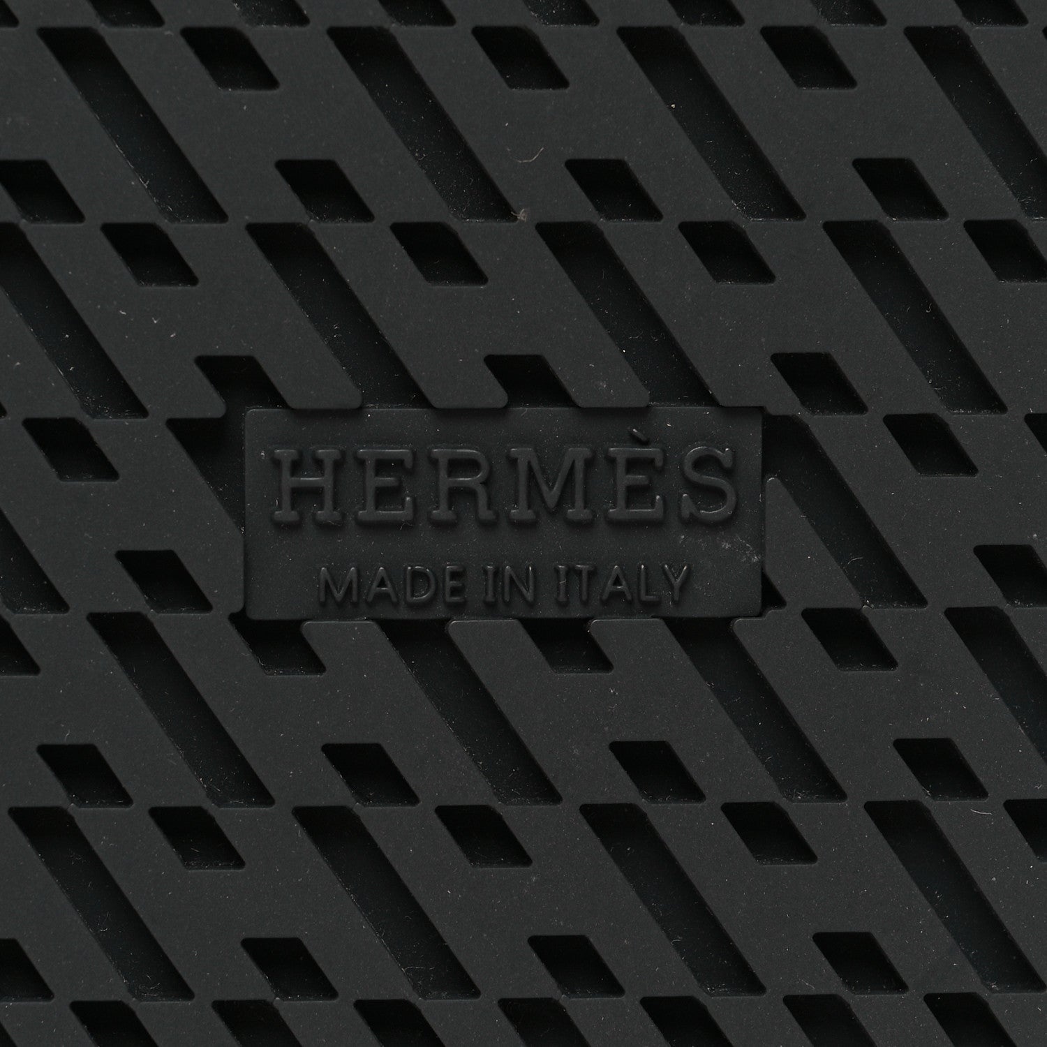 Hermes Calfskin Womens Chypre Sandals 37 Black 7 of 9