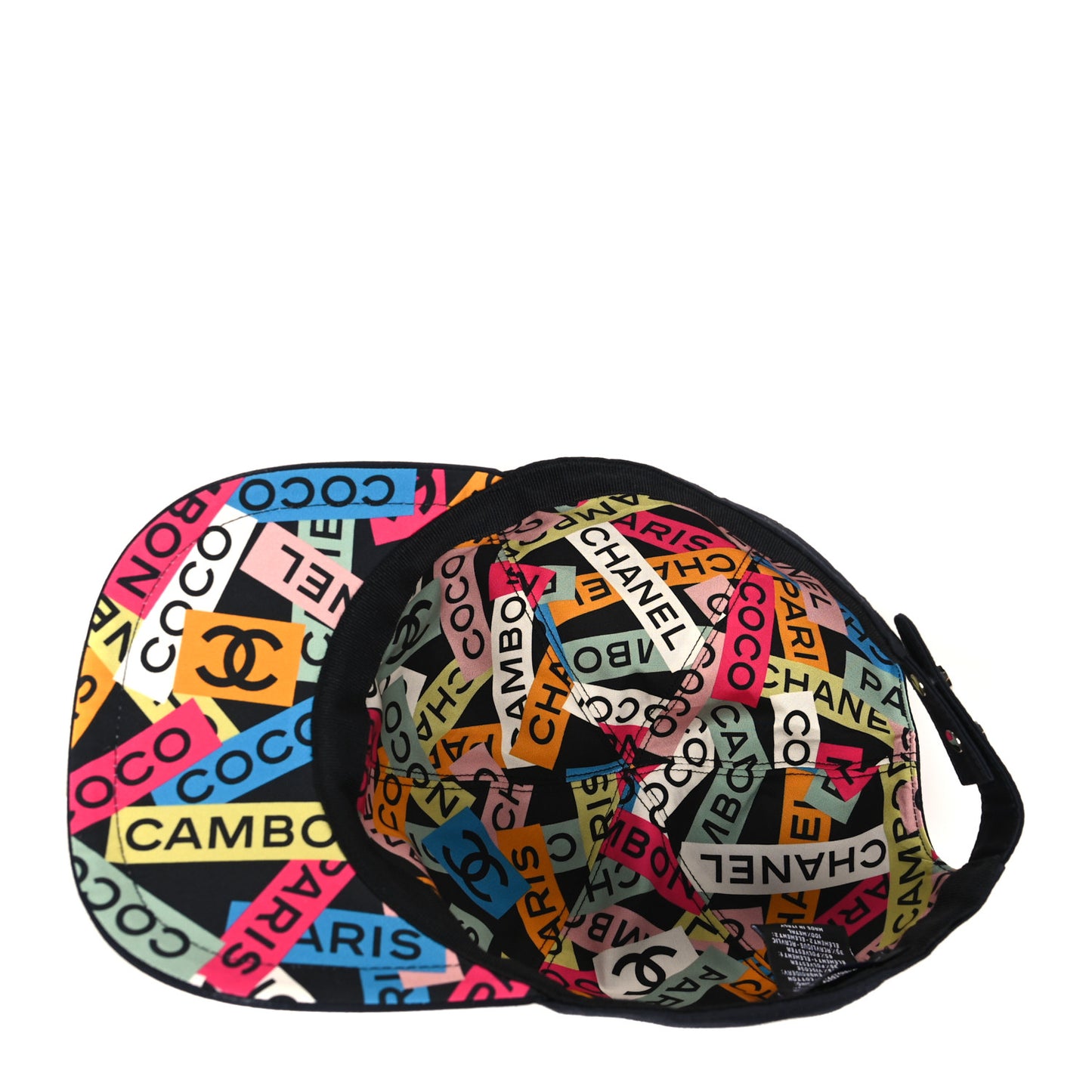 Cotton CC Cap Hat Black