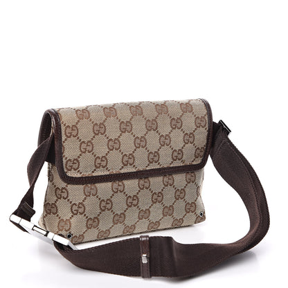 Gucci GG Monogram Flight Belt Bag Dark Brown 3 of 11
