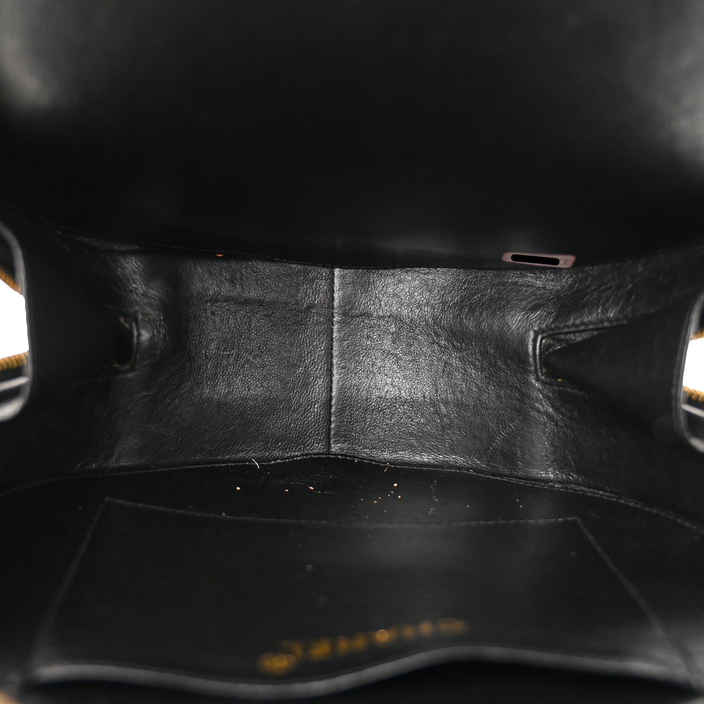 Patent CC Round Vanity Case Black