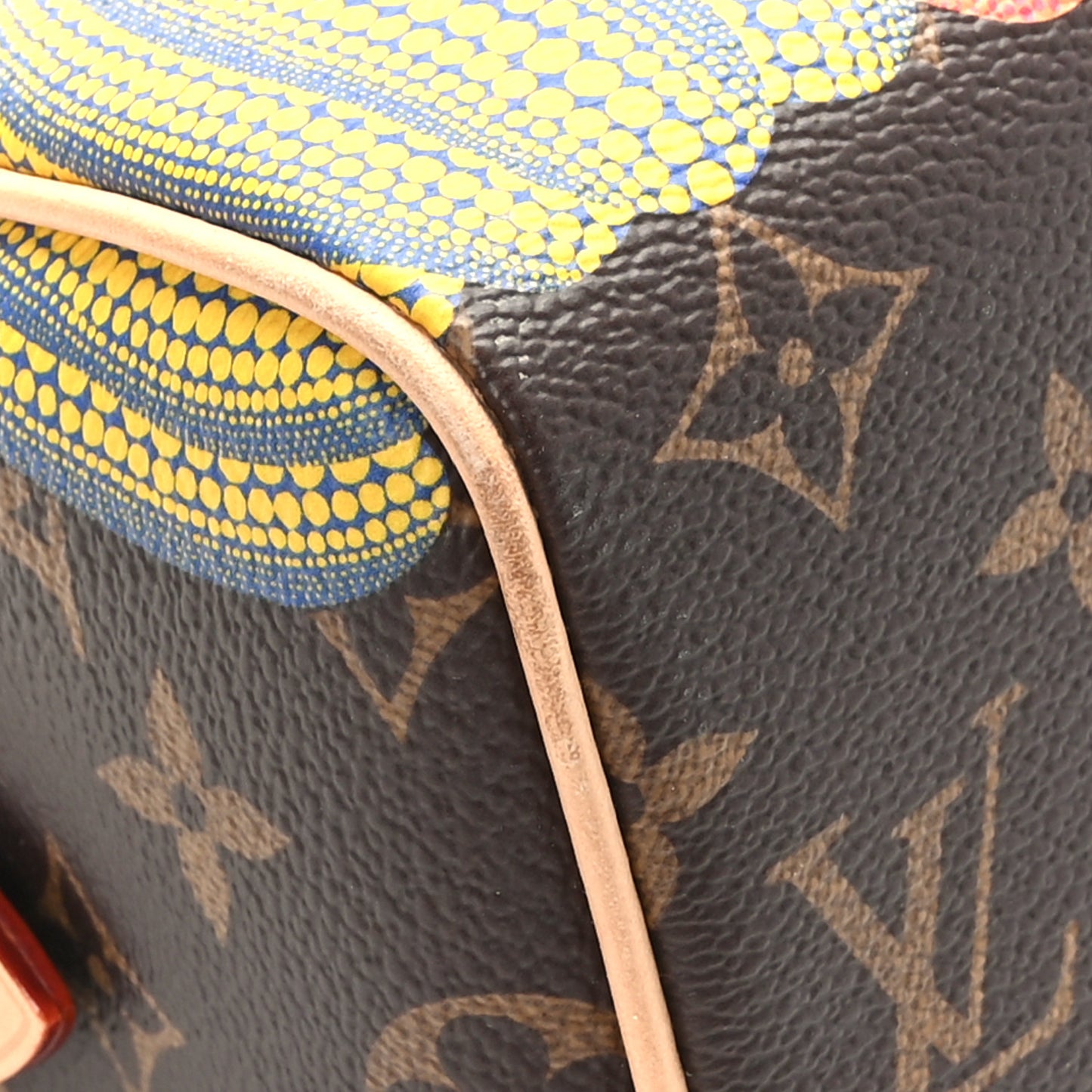 LV X YK Monogram Pumpkins Speedy Bandouliere 20