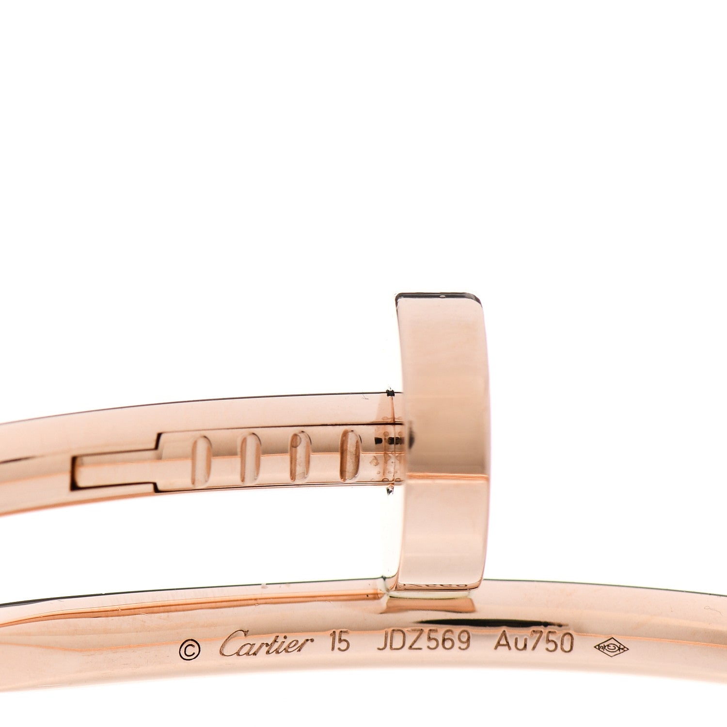 Cartier 18K Pink Gold Juste Un Clou Bracelet 15 3 of 4