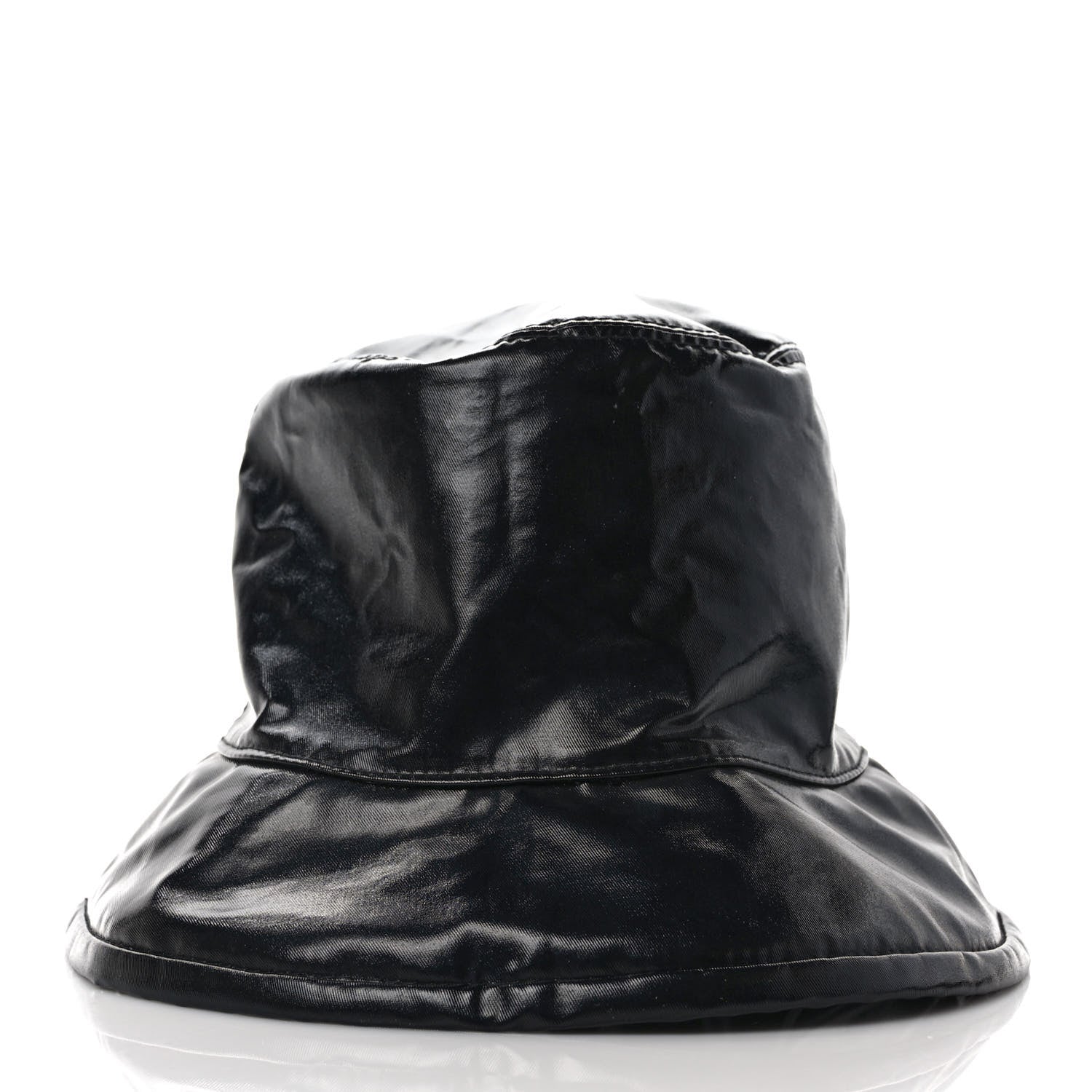 Gucci Coated Canvas Logo Bucket Hat M Black 3 of 8