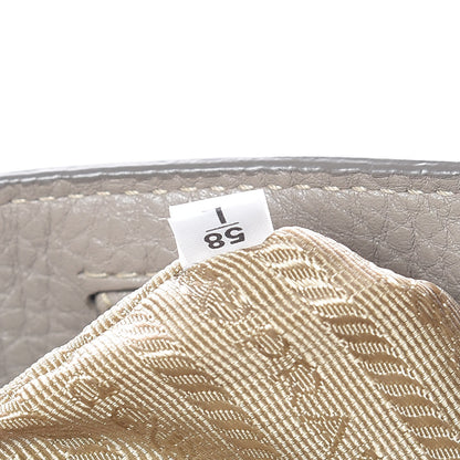 Prada Vitello Daino Side Pocket Hobo Pomice 8 of 17