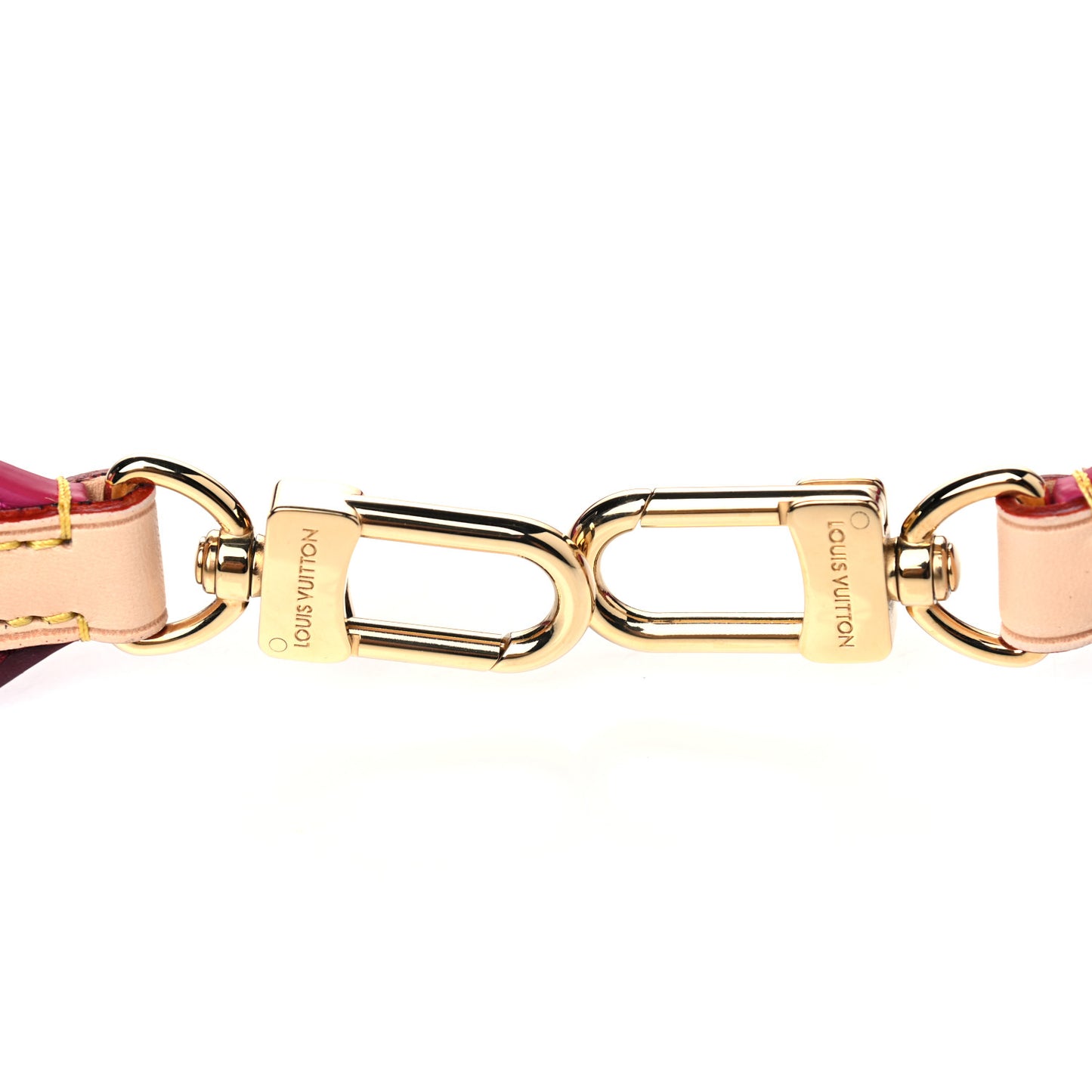 Calfskin Cluny BB Shoulder Strap Bordeaux Fuchsia