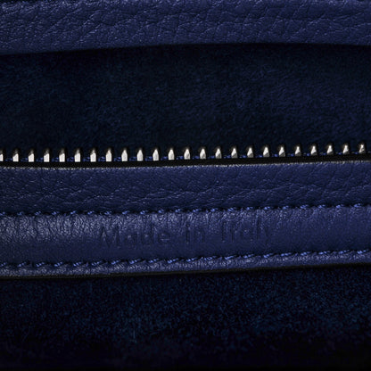 Celine Supple Calfskin Medium Phantom Luggage Indigo 6 of 7