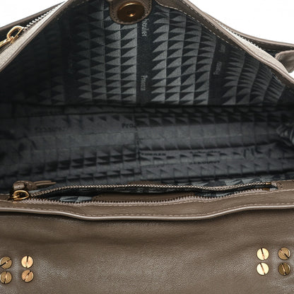 Proenza Schouler Lambskin Medium PS1 Satchel Smoke 5 of 6