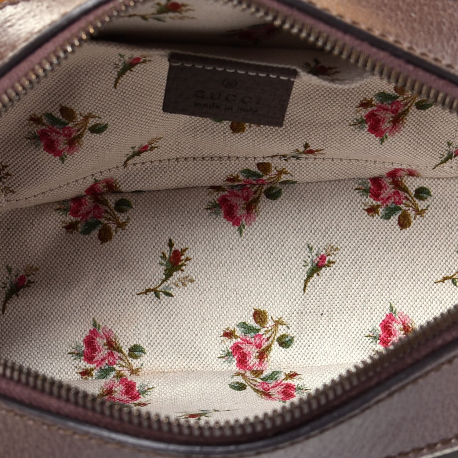 Gucci GG Supreme Monogram Web Neo Vintage Shoulder Bag Beige New Acero Crop 5 of 9