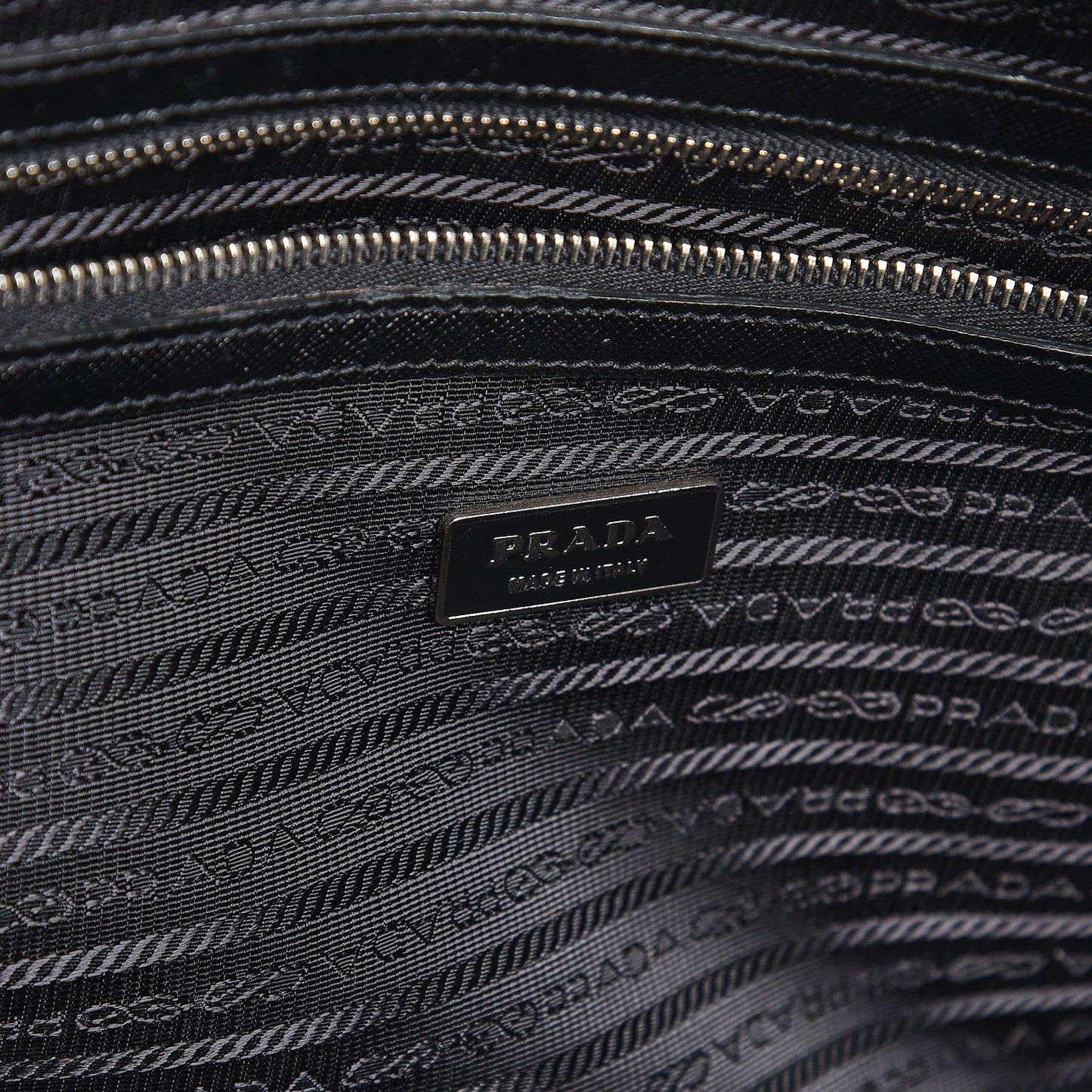 Saffiano Travel Bag Nero Black