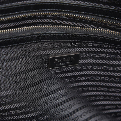 Prada Saffiano Travel Bag Nero Black 6 of 16