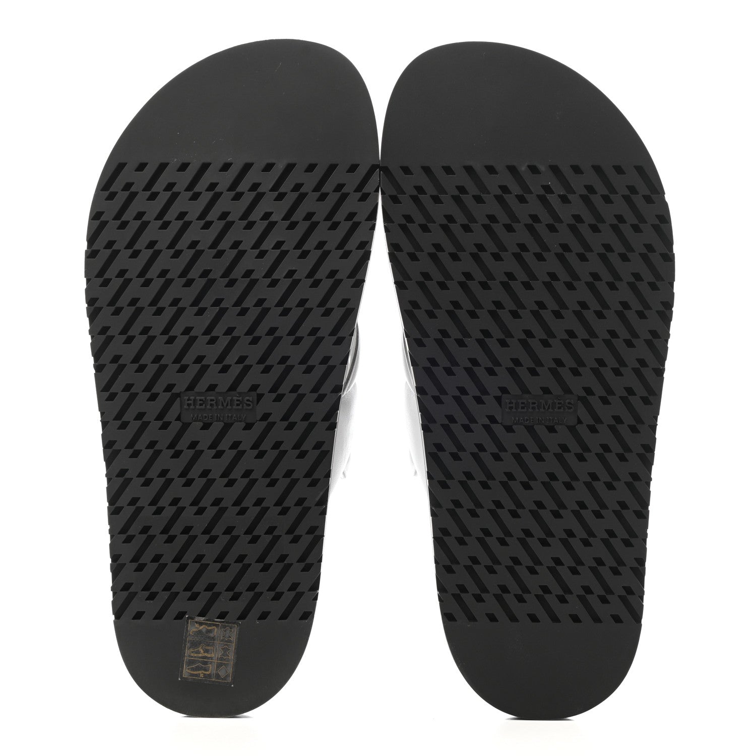 Hermes Nappa Womens Extra Sandals 37 White 5 of 9