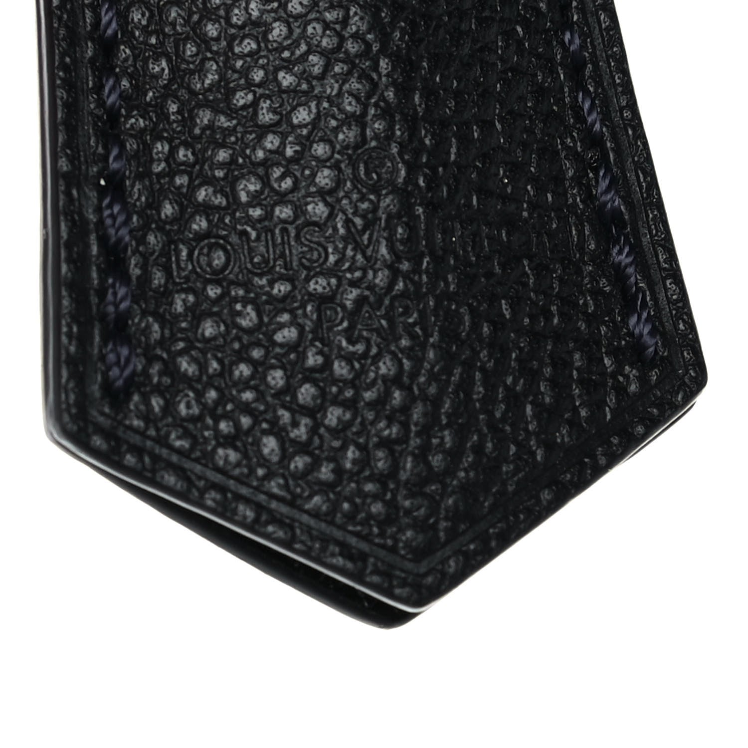 Louis Vuitton Calfskin Clochette Key Bell Holder Blue 3 of 3