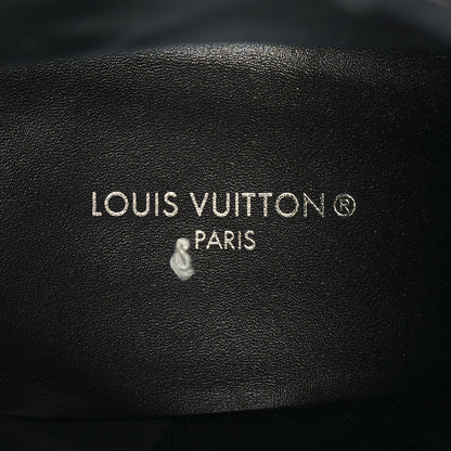 Louis Vuitton Patent Calfskin Monogram Star Trail Ankle Boots 39 Black 8 of 9