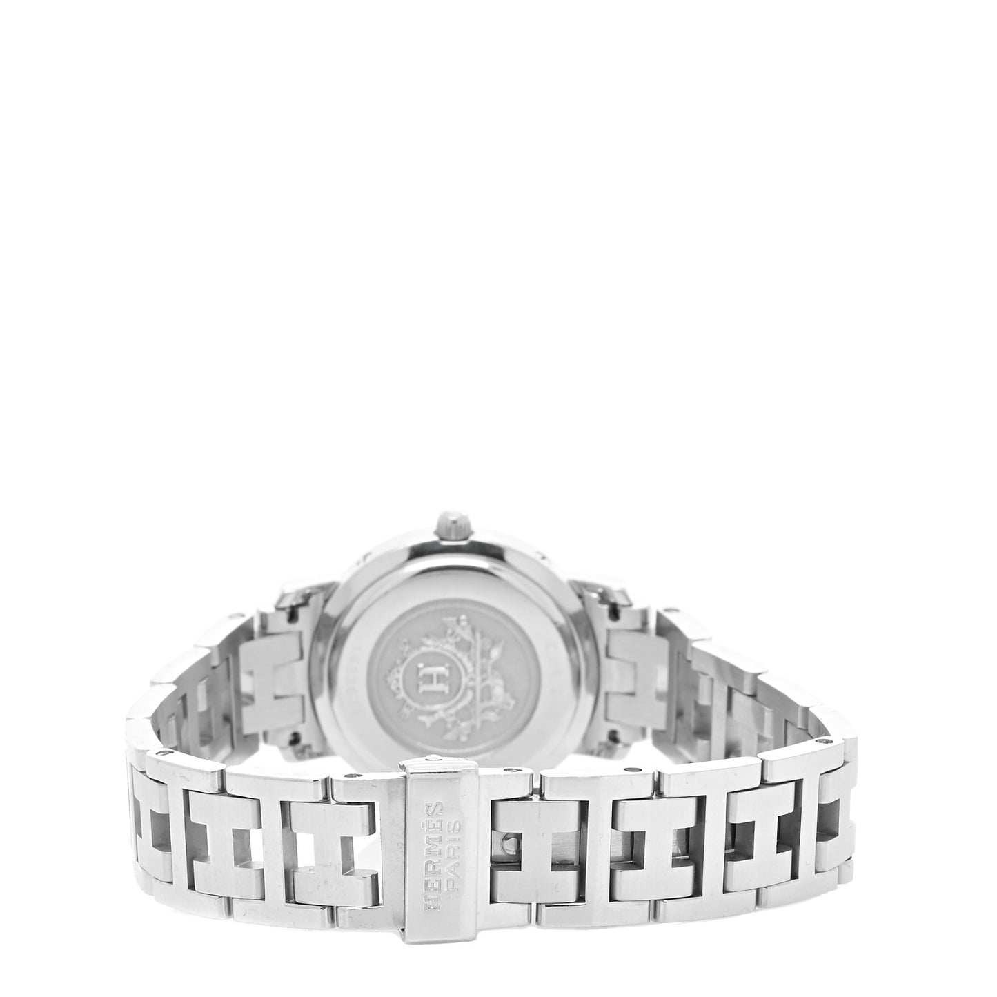 Stainless Steel 24mm Clipper Quartz Watch Gray
