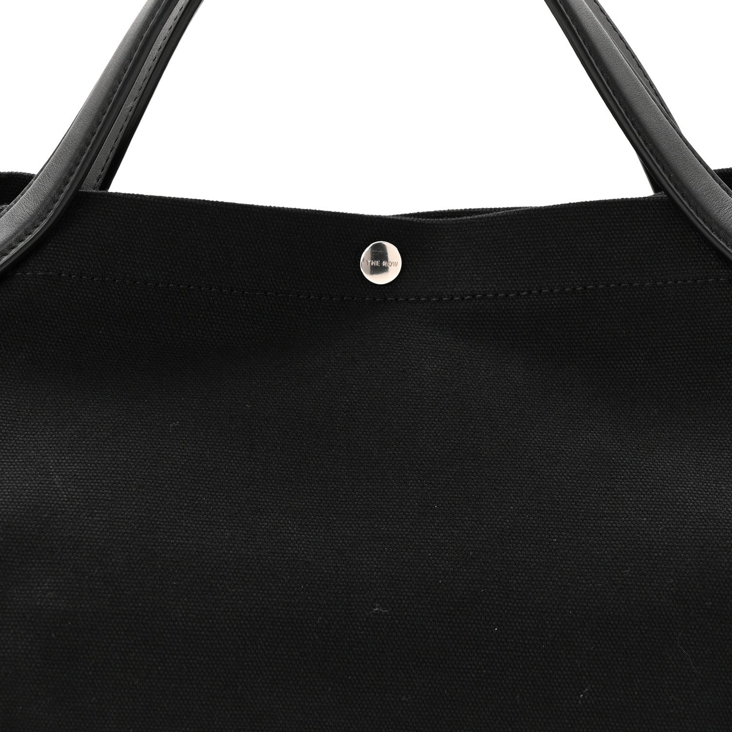 The Row Cotton Twill East West Idaho Tote Black 7 of 9