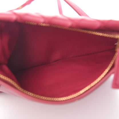 Bottega Veneta Nappa Intrecciato Flap Crossbody Amaranto 5 of 11