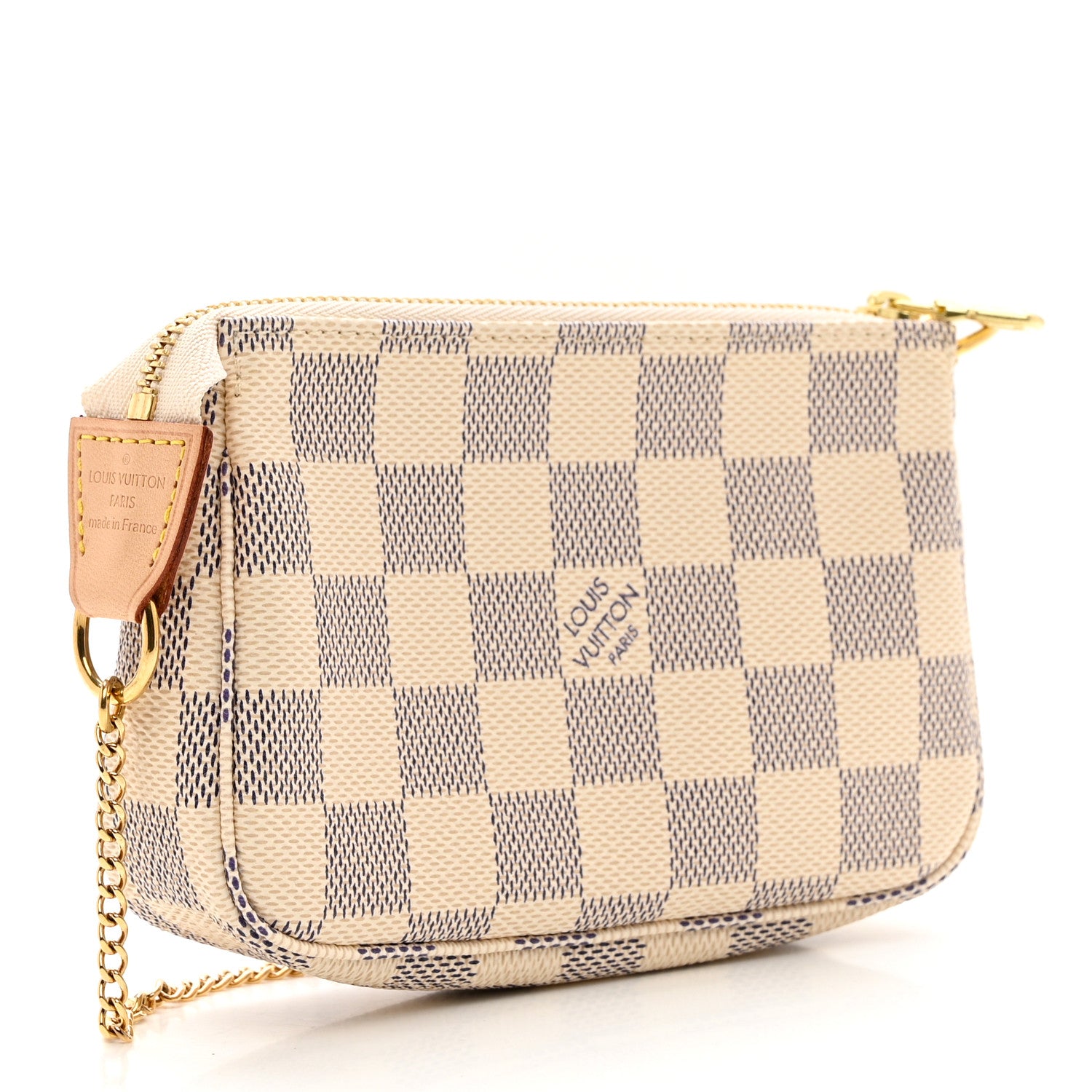 Louis Vuitton Damier Azur Mini Pochette Accessories 4 of 7
