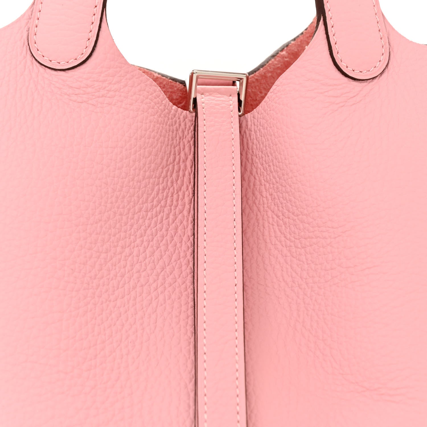 Hermes Taurillon Clemence Picotin Lock 18 PM Rose Sakura 8 of 12