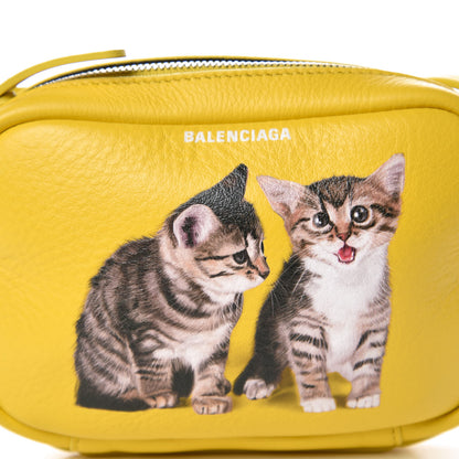 Balenciaga Calfskin XS Everyday Kittens Camera Bag Jaune 10 of 10