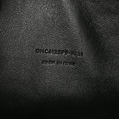 Saint Laurent Grain De Poudre Matelasse Monogram Mini Lou Camera Bag Black 7 of 11