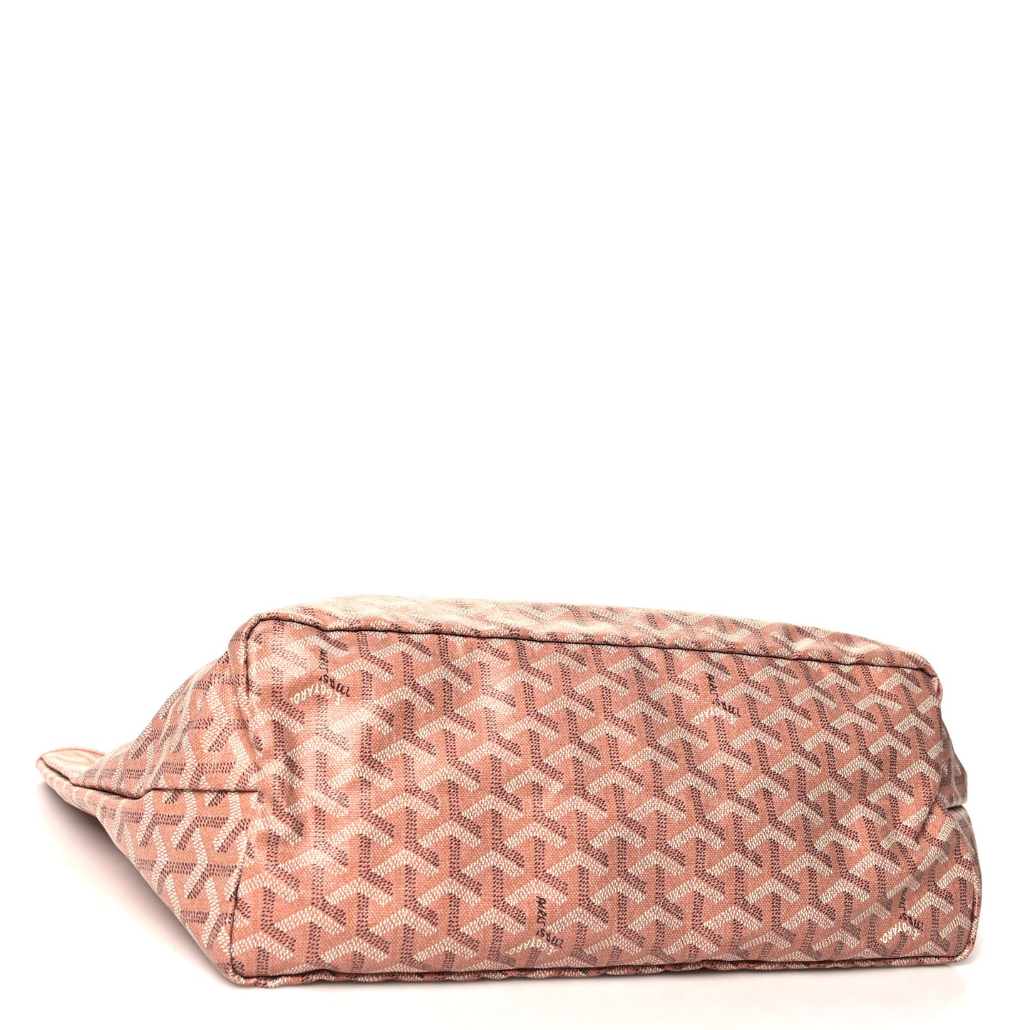 Iridescent Goyardine Saint Louis PM Pearly Coral