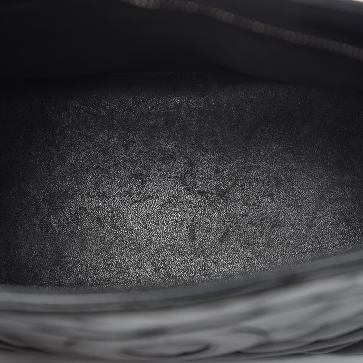 Chanel Patent Medallion Tote Black 10 of 11