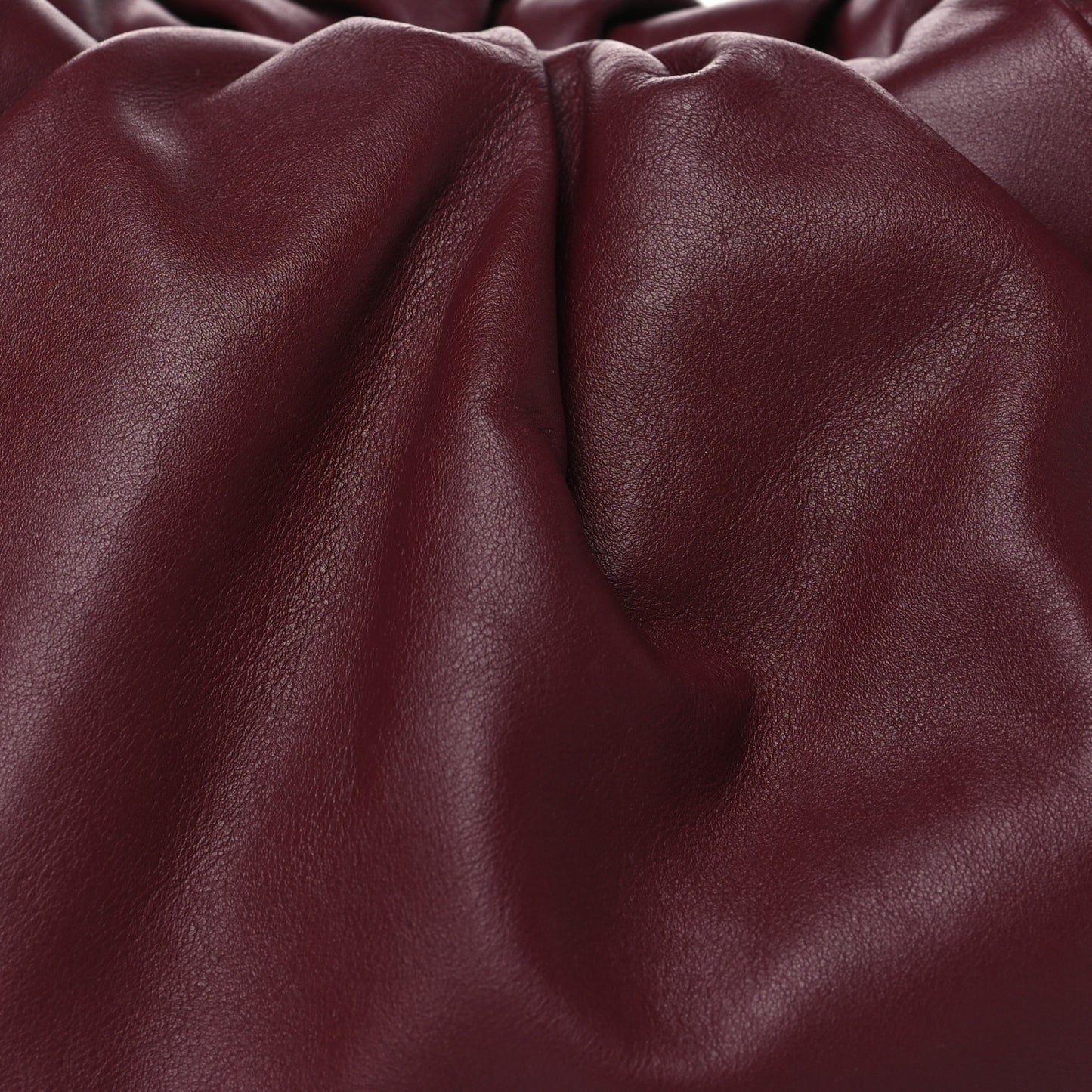 Smooth Butter Calfskin Small The Shoulder Pouch Dark Red