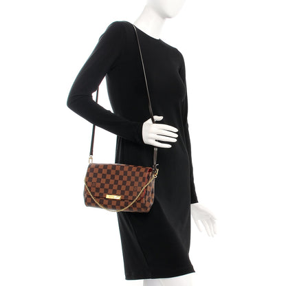 Louis Vuitton Damier Ebene Favorite MM 2 of 7