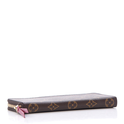 Louis Vuitton Monogram Clemence Wallet Fuchsia 4 of 7