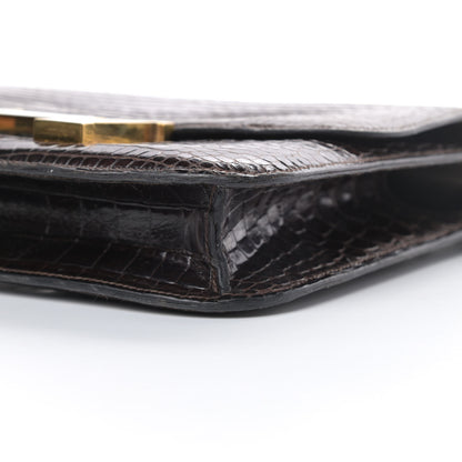 Hermes Shiny Porosus Crocodile Constance 23 Chocolate 10 of 15