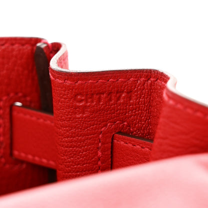 Hermes Evercolor Kelly Retourne 32 Rouge Casaque 7 of 12