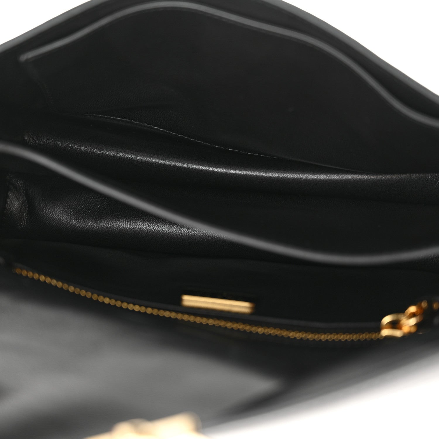 Prada Calfskin Soft Sound Charms Shoulder Bag Black 5 of 10