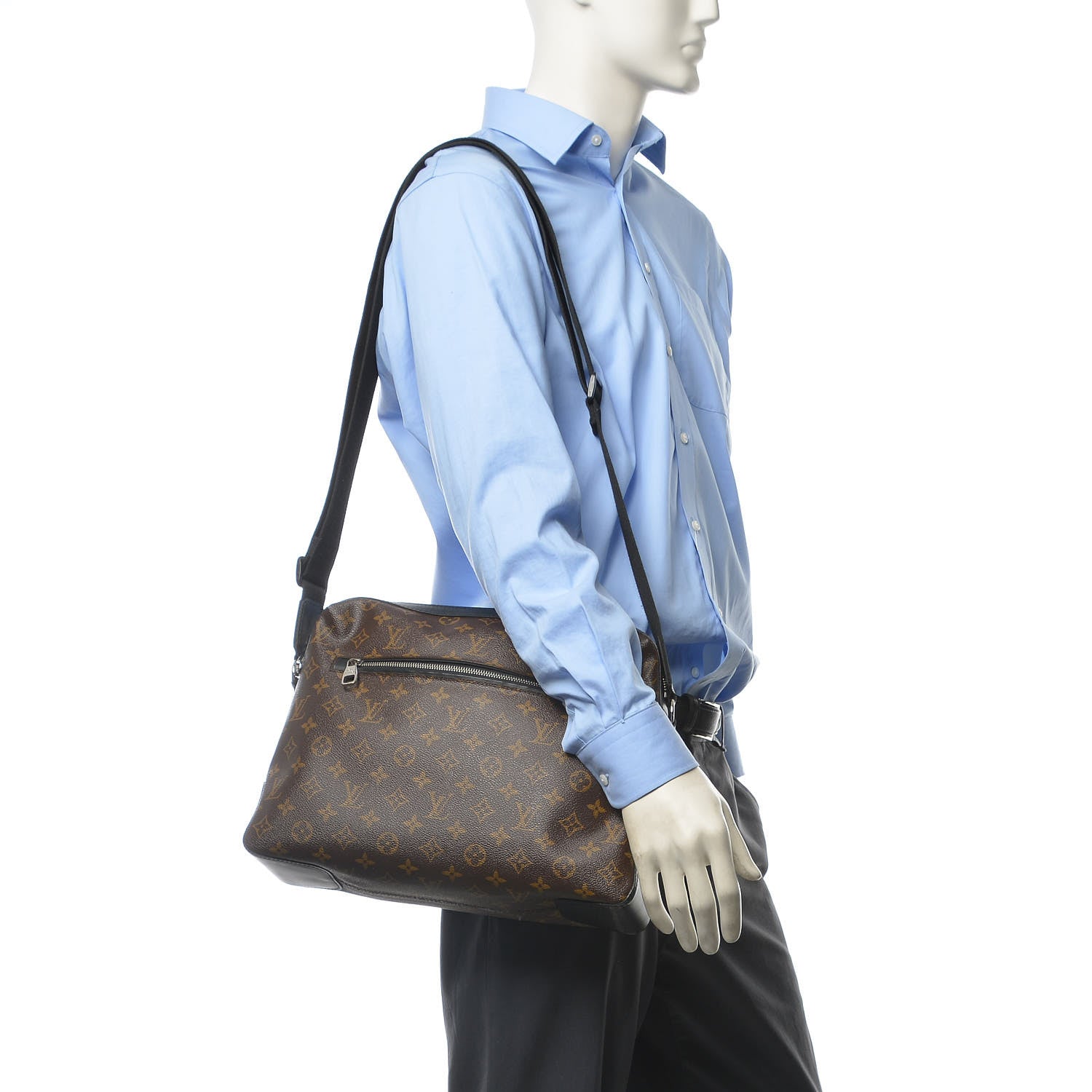 Louis Vuitton Monogram Macassar Torres Messenger 2 of 8