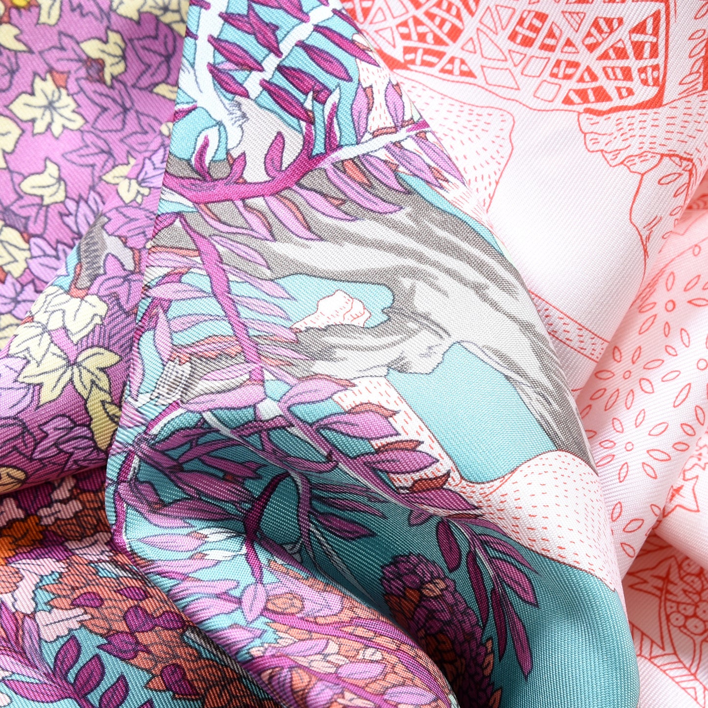 Silk Les Legendes de l'Arbre Scarf 90