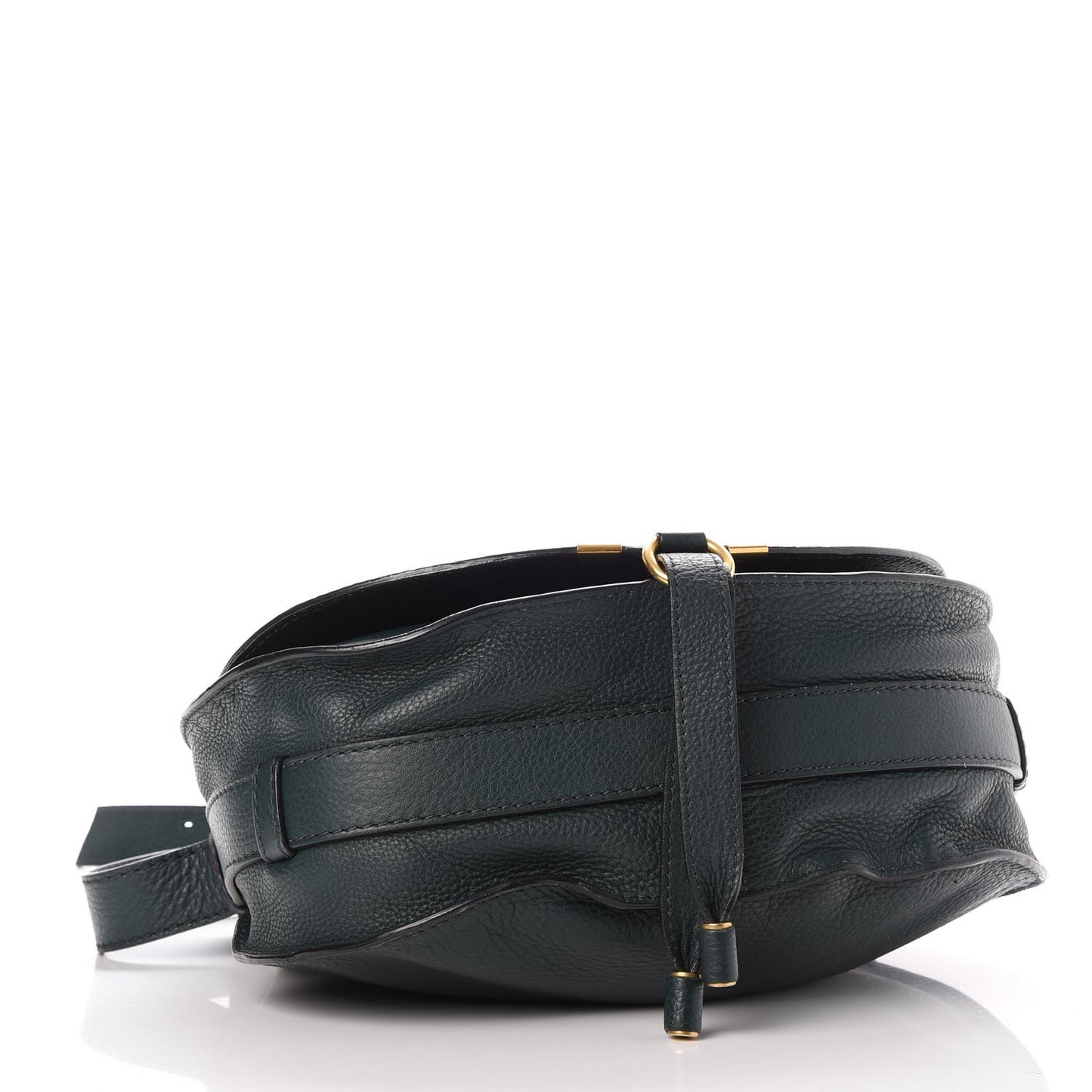 Calfskin Medium Marcie Round Crossbody Bag Epicea