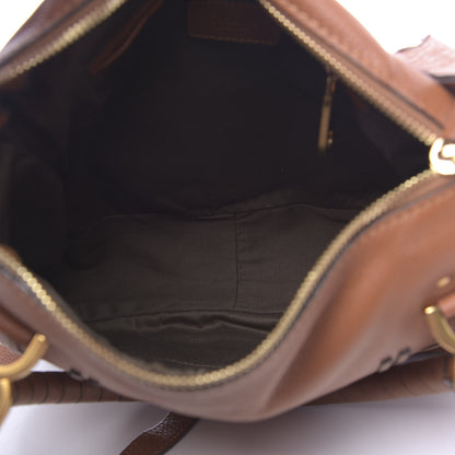 Chloe Calfskin Medium Marcie Satchel Tan 5 of 14