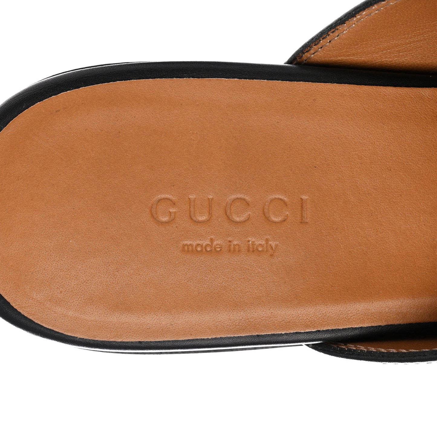 Calfskin Womens Princetown Slippers 37 Black