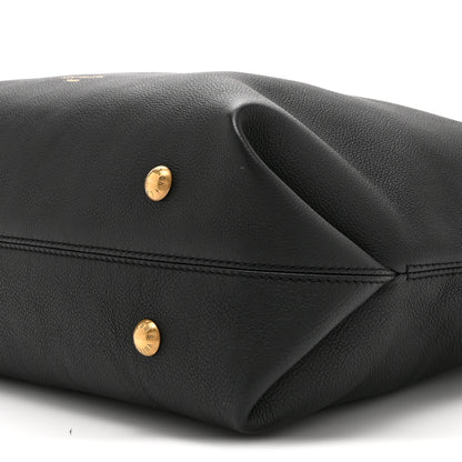 Louis Vuitton Grained Calfskin Low Key Cabas MM Black 10 of 10