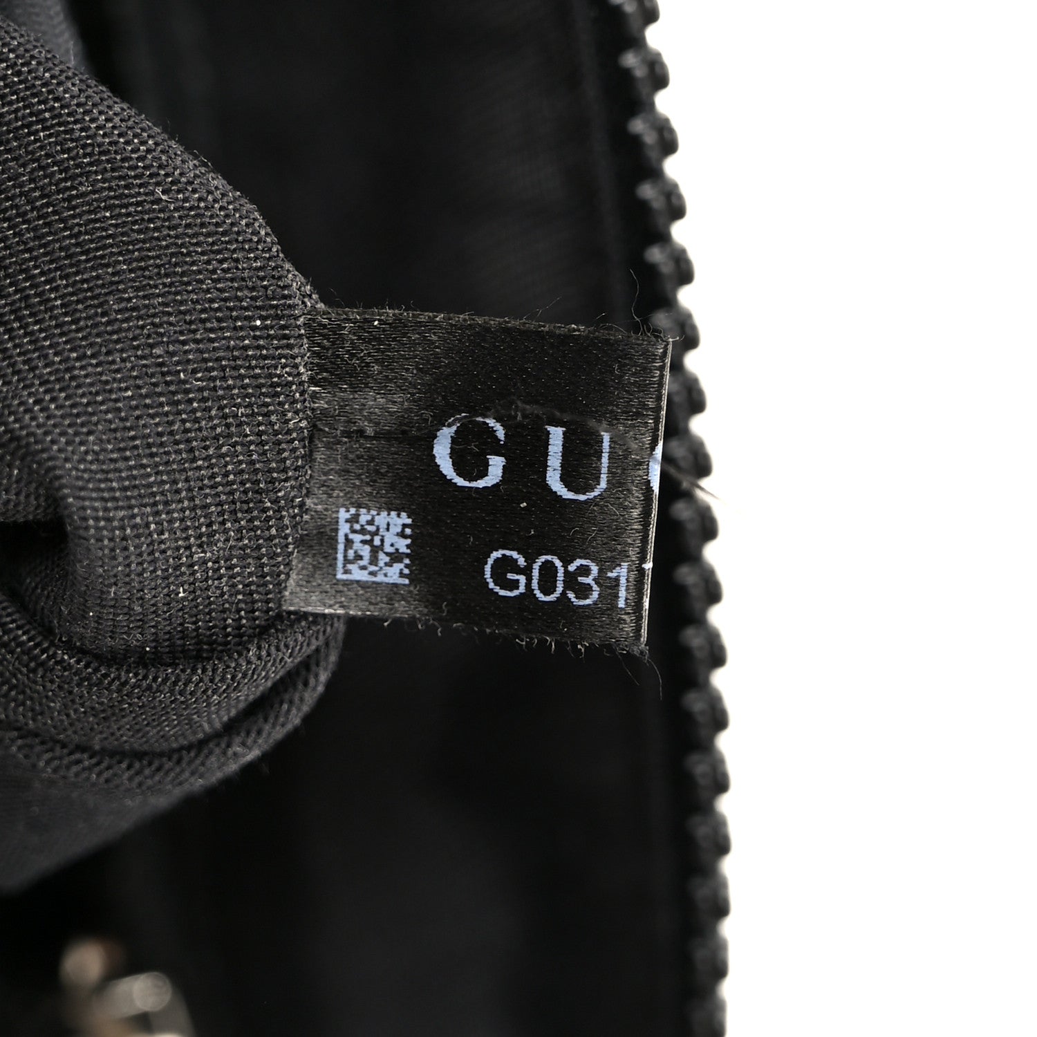 Gucci Nylon Monogram Mini Flat Messenger Bag Black 8 of 11
