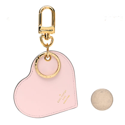 Louis Vuitton Vernis Degrade Heart Bag Charm Pink 2 of 3