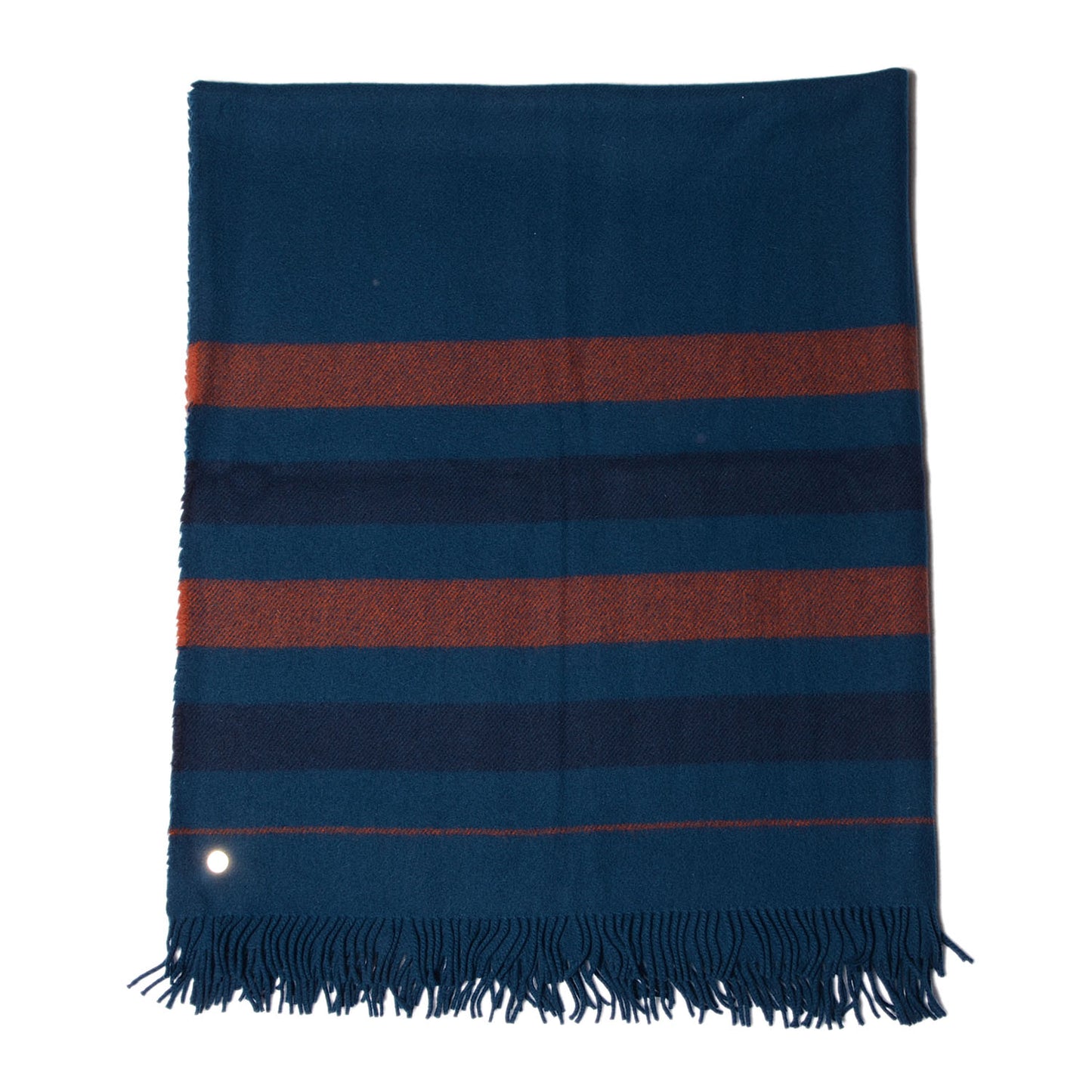 Wool Rocabar Blanket Bleu De Prusse