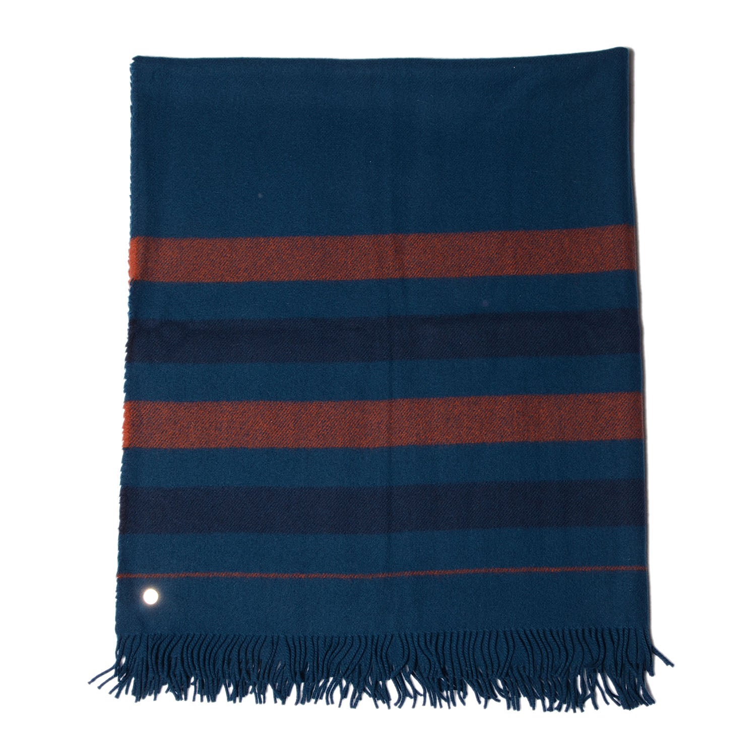 Hermes Wool Rocabar Blanket Bleu De Prusse 2 of 3
