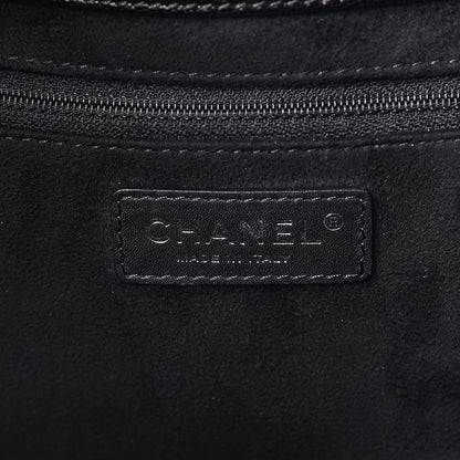 Chanel Caviar Small Studded Deauville Tote Black 7 of 8