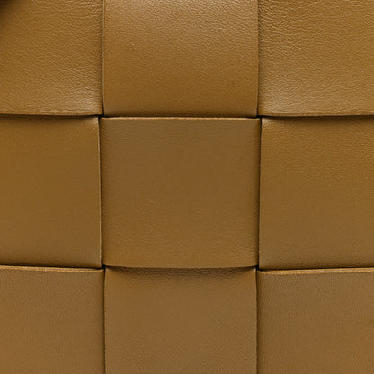 Bottega Veneta Lambskin Maxi Intrecciato Cassette Crossbody Bag Acorn 7 of 9