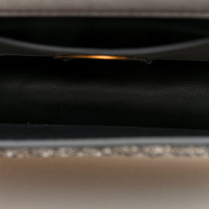 Bulgari Crystal Serpenti Forever Mini Crossbody Bag Gold Silver 6 of 11