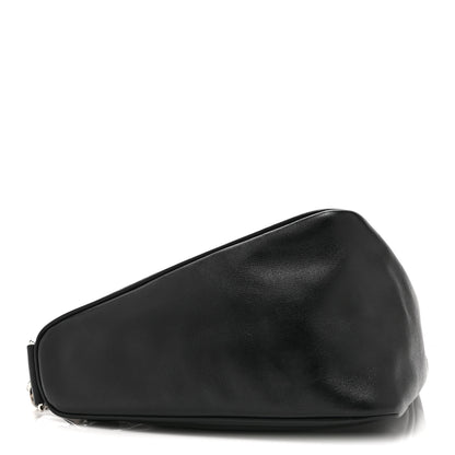 Prada Grace Lux Triangle Shoulder Bag Black 4 of 10