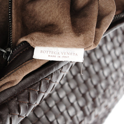 Bottega Veneta Nappa Intrecciato Large Veneta Hobo Ebano 7 of 8