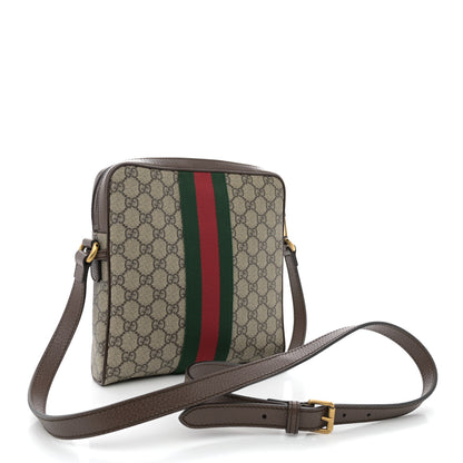 Gucci GG Supreme Monogram Web Small Ophidia Messenger Bag Brown 3 of 13